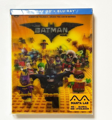 The Lego Batman Fullslip Lenticular Steelbook 3D - Manta Lab