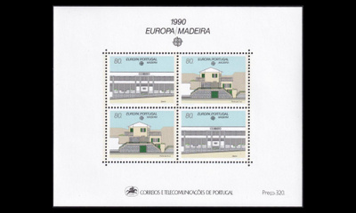 Madeira 133-4BL11 ** Europa postirakennuksia (1990)