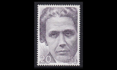 Espanja 2928 ** Poliitikko Victoria Kent (1990)