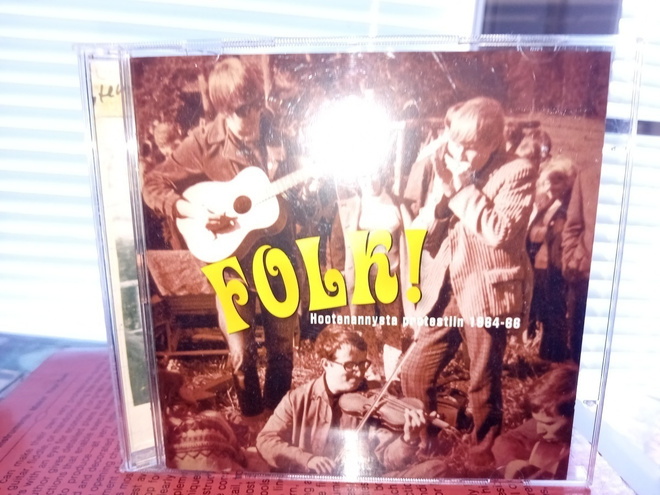 2CD FOLK ! Hootenannysta protestiin 1964-68  ( SIS POSTIKULU