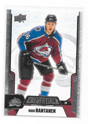 2019-20 Upper Deck Credentials #48 Mikko Rantanen Colorado A