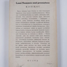 Lassi Nummi : Ristikot : novelleja, kuvia, balladi - pikkukuva 2