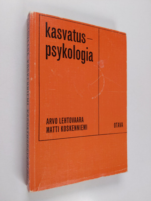 Arvo Lehtovaara : Kasvatuspsykologia