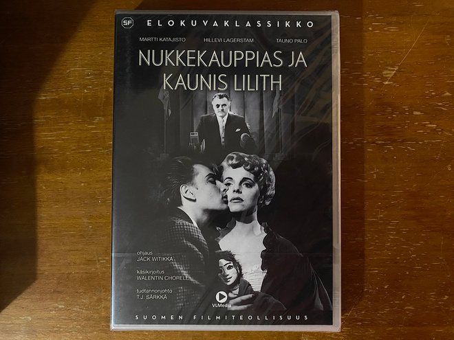 Nukkekauppias ja kaunis Lilith DVD