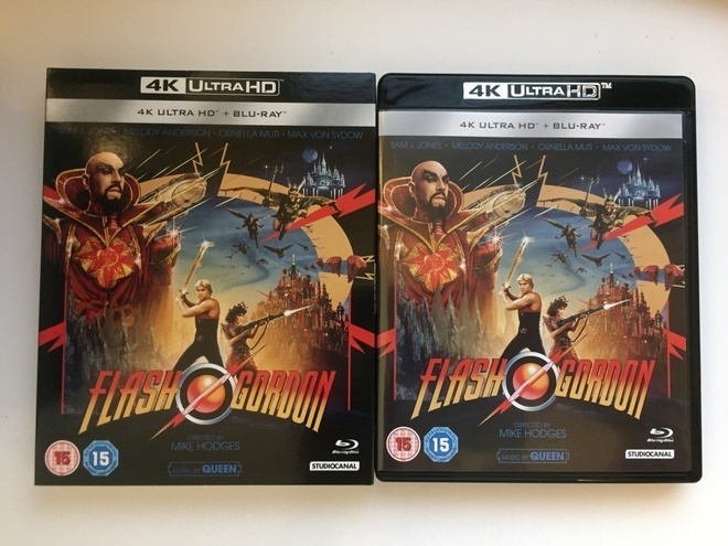Flash Gordon 40th Anniversary [4K Ultra HD + Blu-ray] 1980