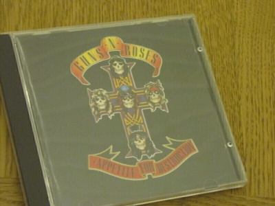 Guns n'roses Appetite for destruction cd eu/saksa 1987