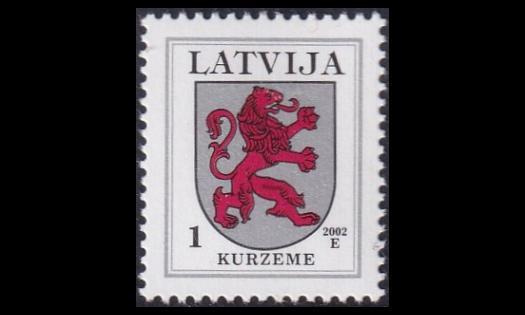 Latvia 371C_VII ** Käyttösarja vaakuna 1 S -02 (1994)