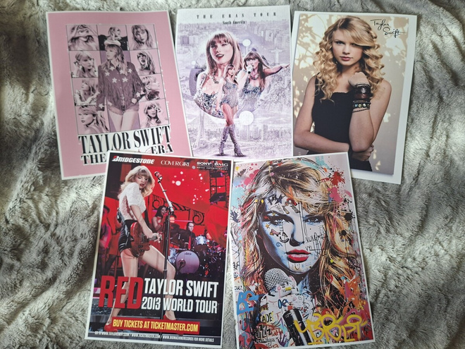 TAYLOR SWIFT --- julistesetti 5kpl --- 21cm x 30cm #3