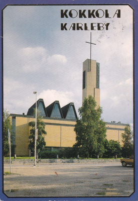 KIRKKOKORTTI - KOKKOLAN KIRKKO - 1