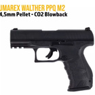Umarex Walther PPQ M2 4,5 mm Pellet CO2 ilmapistooli - pikkukuva 2
