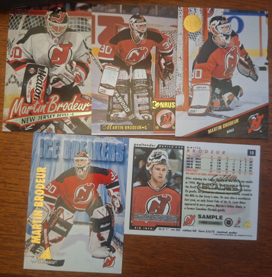 Martin Brodeur (mokke) 5kpl
