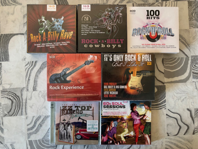 Cd levy / boksi paketti, käyttämättömiä