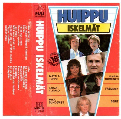 Huippu iskelmät 18 hittiä