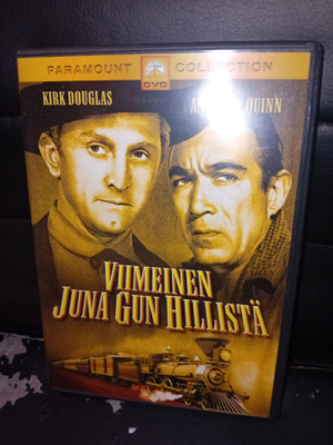 DVD Viimeinen juna Gun Hillistä ( SIS POSTIKULU )