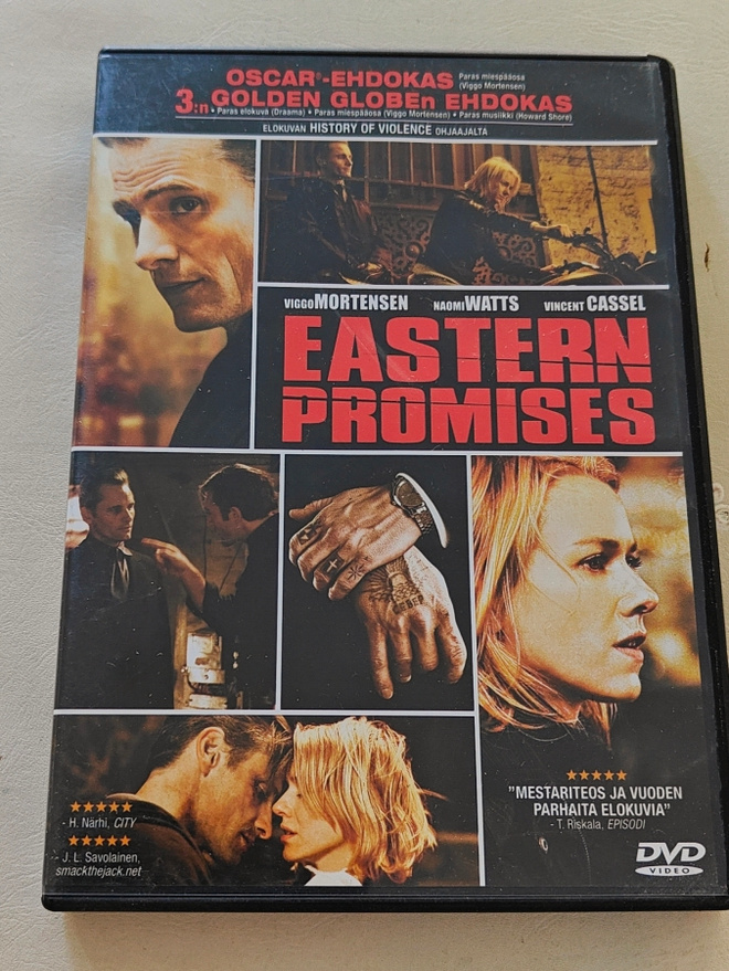 Eastern Promises DVD