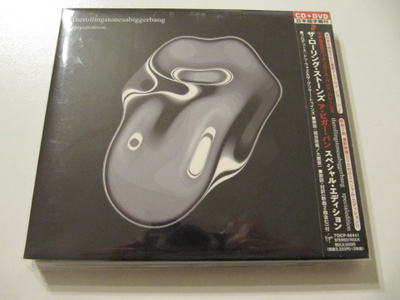 The Rolling Stones abiggerbang Japanilainen CD + DVD OBI