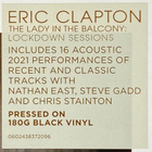 Eric Clapton:  The Lady In The Balcony - 2LP ( uusi ) - pikkukuva 4