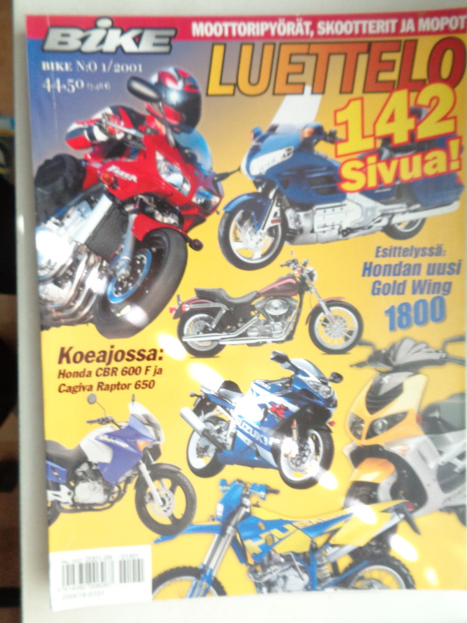 Bike Nro 1/2001 + luettelo (16.5)