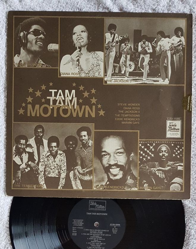 Various – Tam Tam Motown LP 1974
