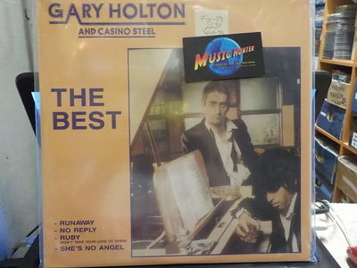 GARY HOLTON AND CASINO STEEL-THE BEST. FIN -89 EX+/EX+ 2LP