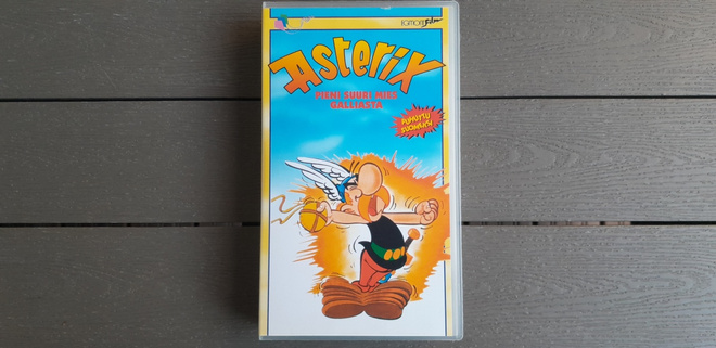 VHS: Asterix Pieni Suuri Mies Galliasta (1982/?)