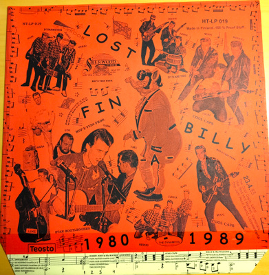 LOST FIN-A-BILLY HT-LP 019=PELKKÄ PÄÄLIKANSI=