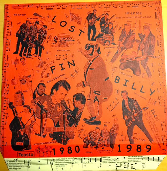 LOST FIN-A-BILLY HT-LP 019=PELKKÄ PÄÄLIKANSI=