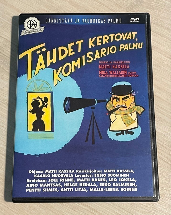 Tähdet kertovat, komisario Palmu (1962) Joel Rinne (UUSI)