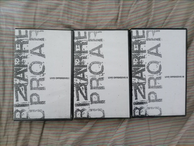 bizarre uproar - live offensive 1-3 vhs:t