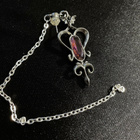 Alchemy Gothic Midnight Ear Chain Earring, yksittäinen korva - pikkukuva 3