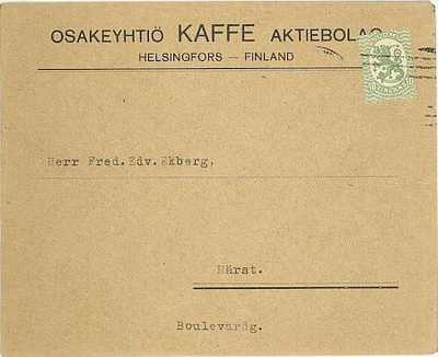 Firmakuori OSAKEYHTIÖ KAFFE Hki painotuote
