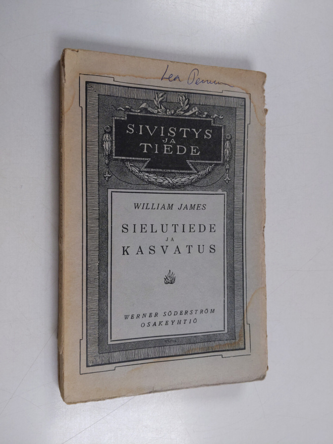 William James : Sielutiede ja kasvatus