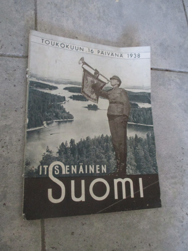 ITSENÄINEN SUOMI 1938 - vanha lehti !