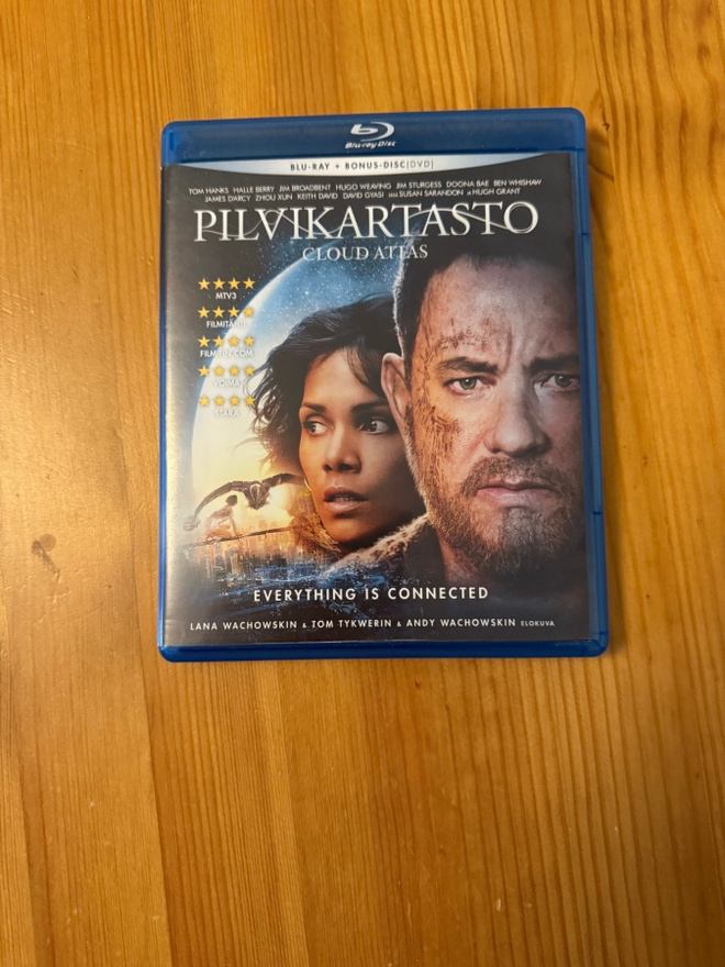 Pilvikartasto  blu-ray