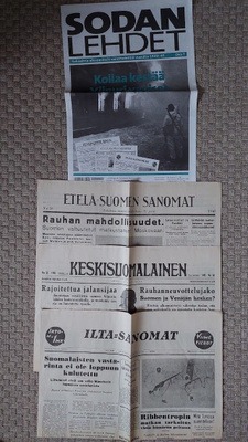 Sodan lehdet # 7 - Kollaa kestää Viipuri vapisee