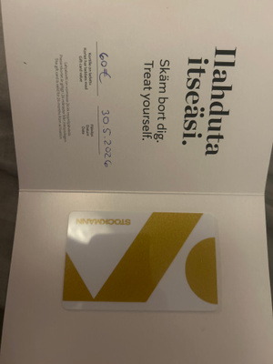 Stockmann lahjakortti