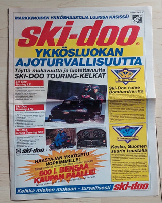 Ski-Doo : Ski-Doo -lehti vuodelta 1994