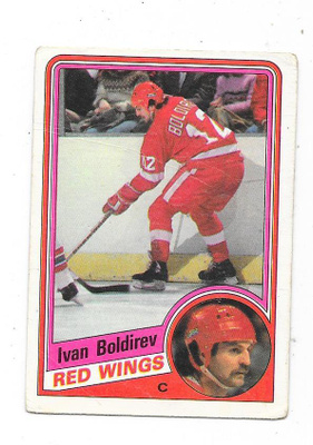 1984-85 OPC #50 Ivan Boldirev , Detroit Red Wings