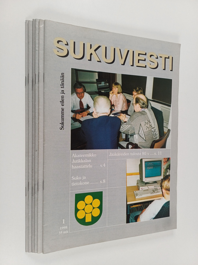 Sukuviesti vuosikerta 1998 (n:o 1-6)