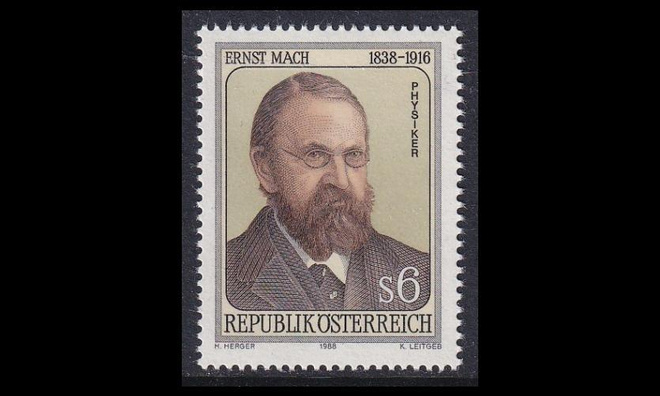 Itävalta 1911 ** Fyysikko Ernst Mach (1988)
