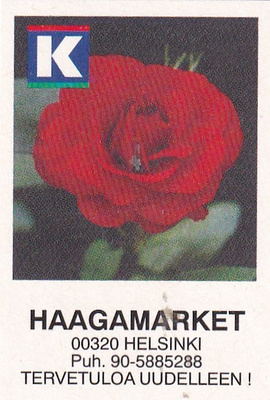 Helsinki, Haagamarket ,1/13