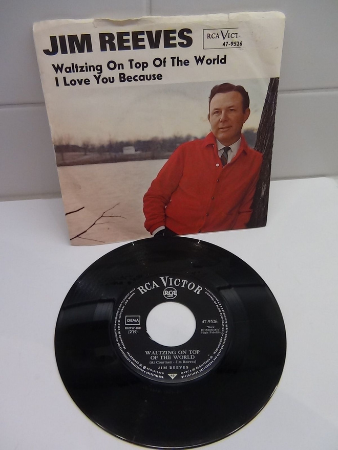 JIM REEVES 7´ WALTZING ON TOP OF THE WORLD, I LOVE YOU .....