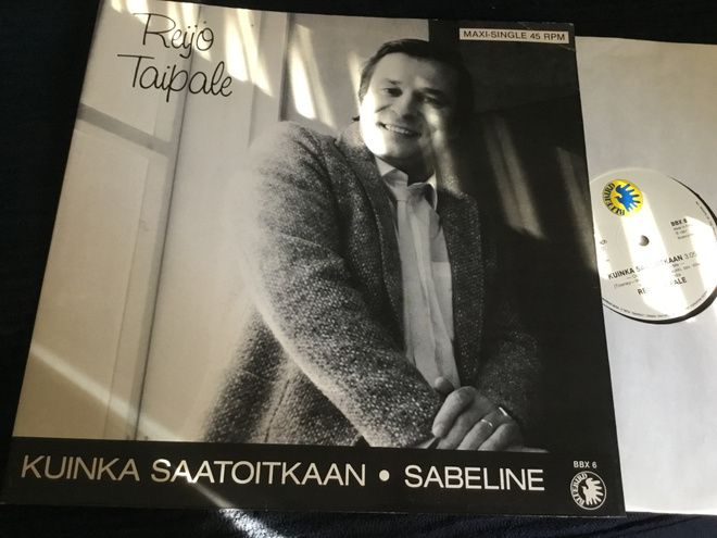 Reijo Taipale Kuinka saatoitkaan maksi single ps rare 1987