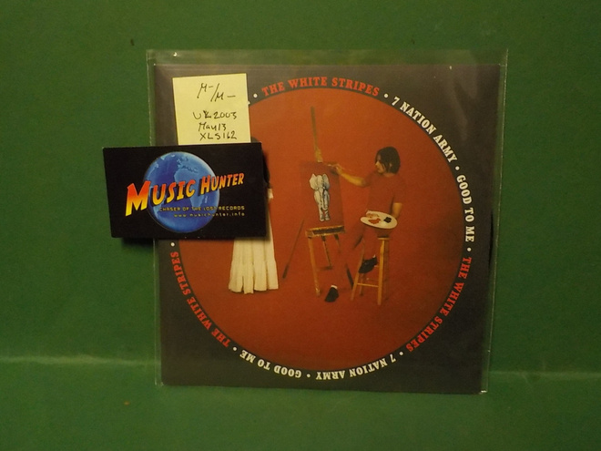 THE WHITE STRIPES - 7 NATION ARMY M-/M- 7" SINGLE