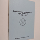 Topografikunnan kuvauskäytössä olleet lentokoneet vv 1920... - pikkukuva 1