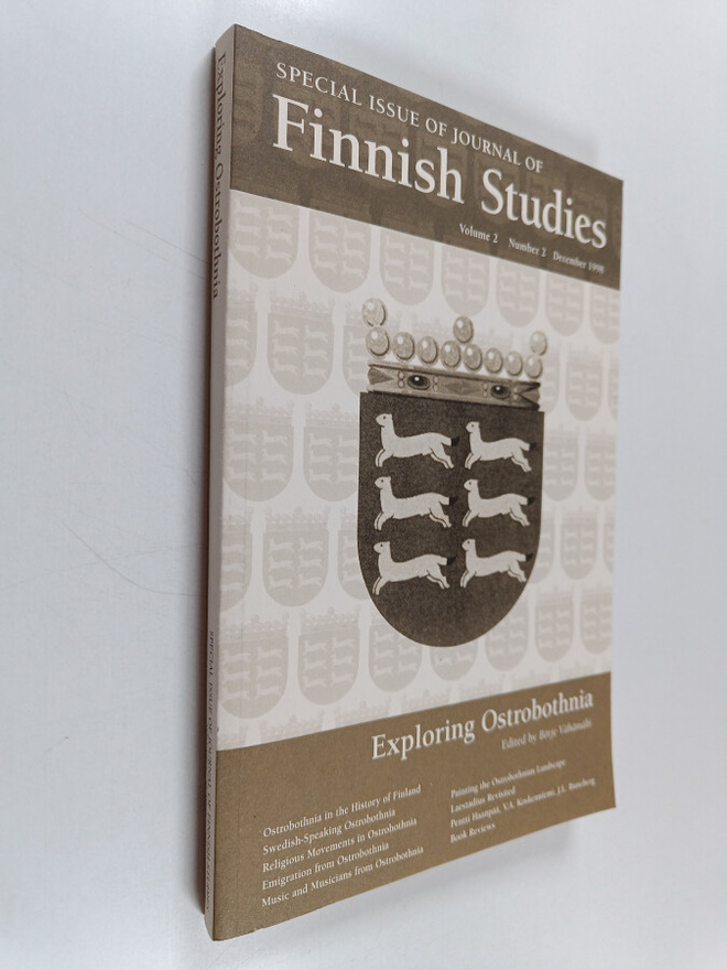 Special  Issue of Journal of Finnish Studies, Volume 2 Nu...