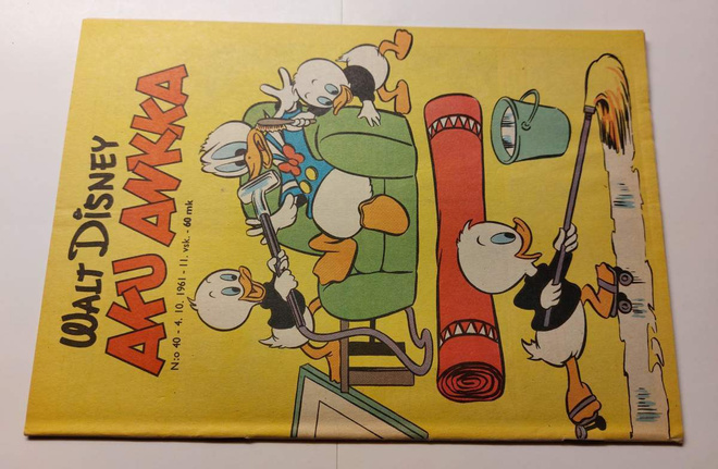 Aku ankka nro 40 1961