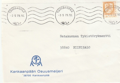 Postileima, KANKAANPÄÄ, ketjuleima