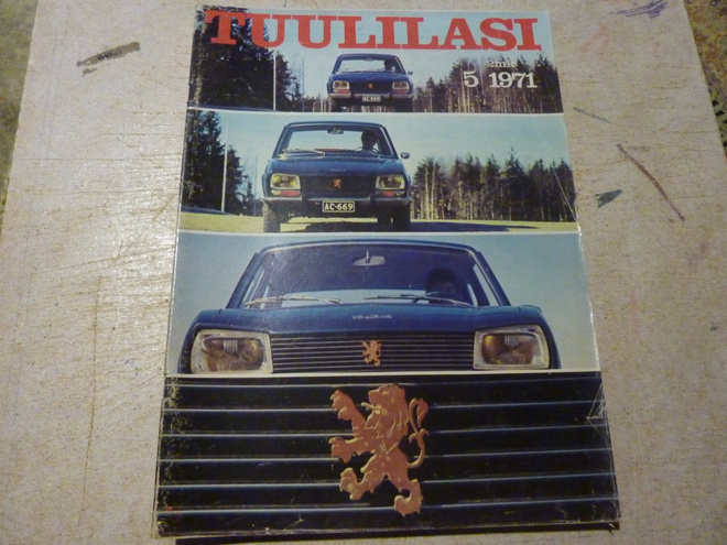 Tuulilasi  5-71   Fiat 127