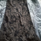 InWear musta/ valkea-pitkä kuvio hame ( L  ) vuorellinen - pikkukuva 1